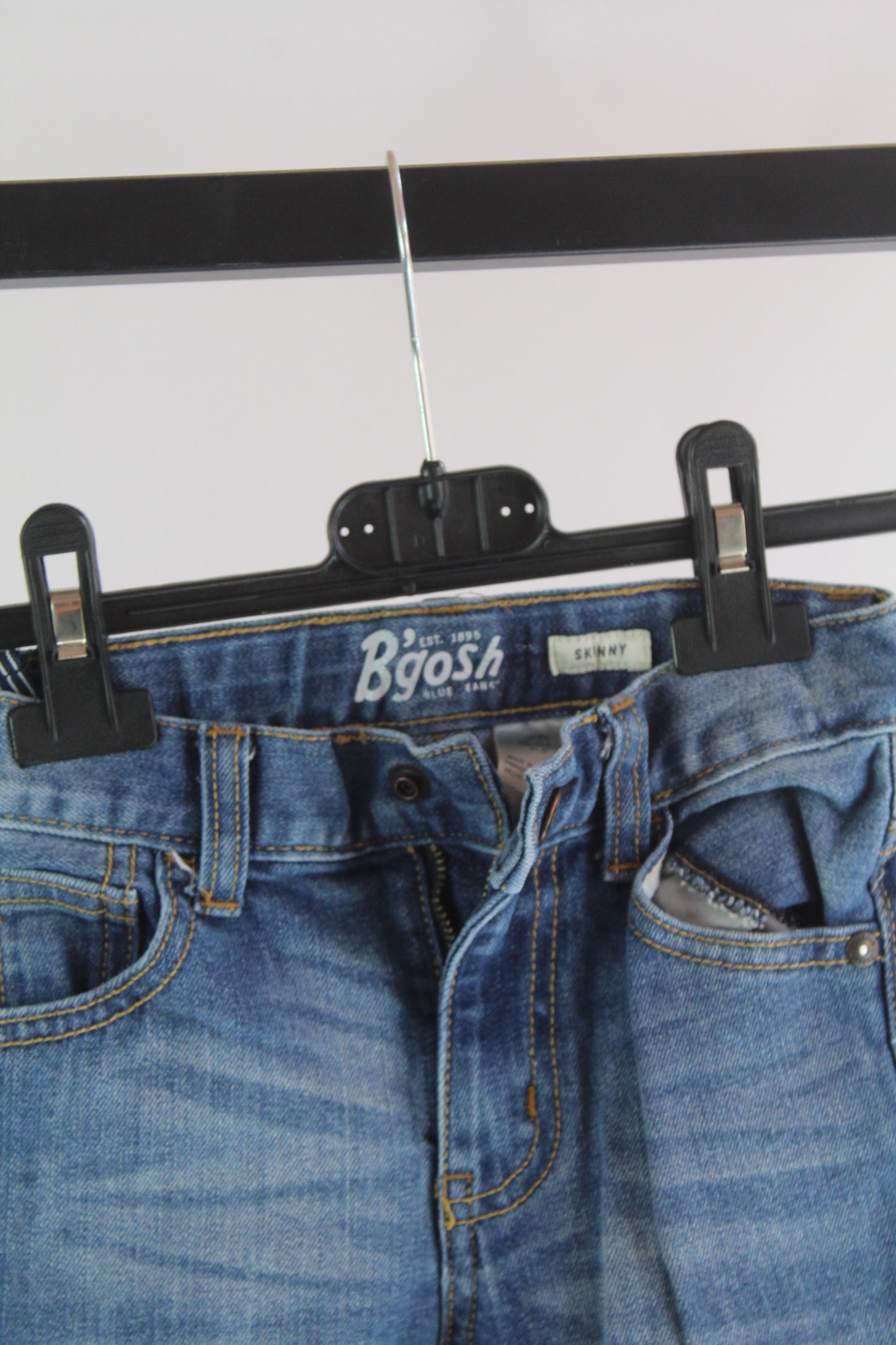 Boys Osh Kosh Skinny Light Wash Denim Size 5R