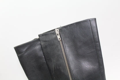 Women's Black Chunk Boots Size 38