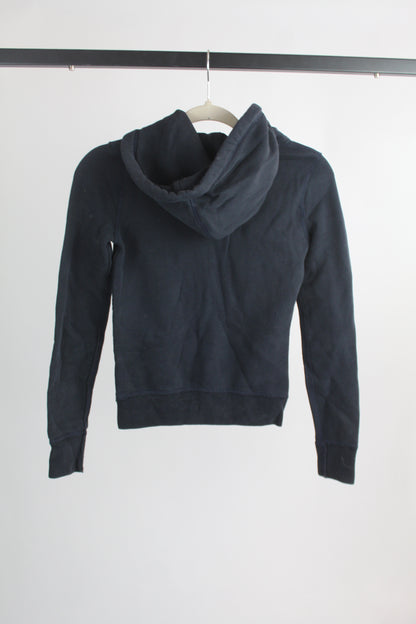 Women's Vintage Abercrombie & Fitch Blue Hoodie Size Medium