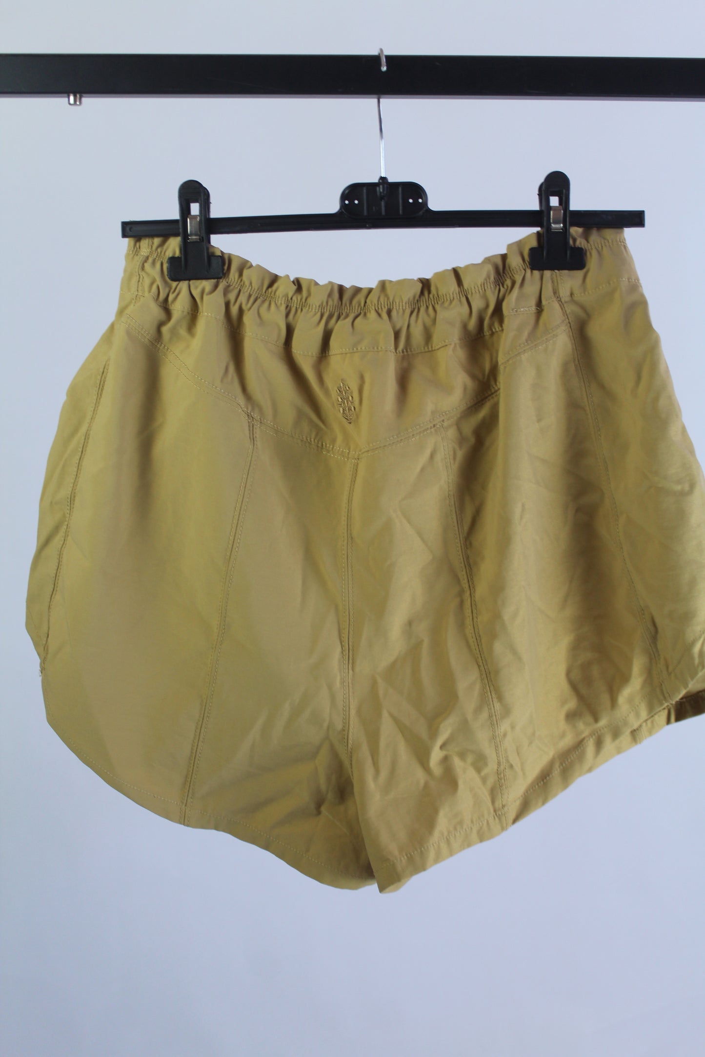 Free People Movement Tan Athletic Shorts w/Pockets Women's Size Medium