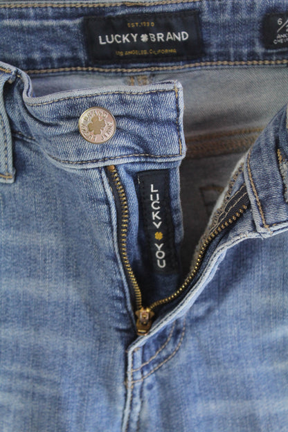 Lucky Brand Ava Skinny Light Wash Ankle Jeans Women's Size 6/28