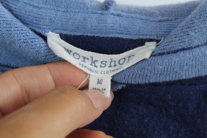 Women's Blue Workshop Hoodie Size Medium