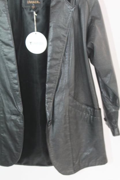 Women's Byrnes and Blaker Vintage Leather Blazer Size XS
