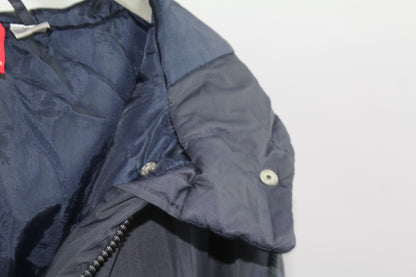 Women's Divided Blue Puffer Coat Size 8