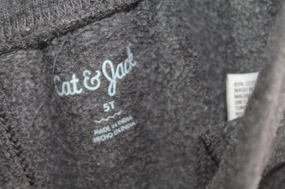 Boys Cat & Jack Grey Sweatpants Size 5T