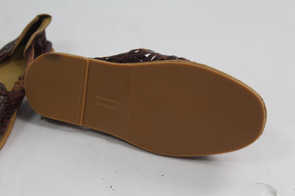 Women's Brown Leather Sandals Size 7