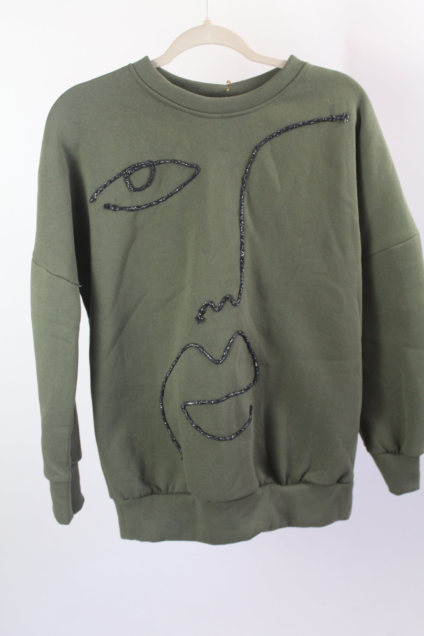 Women's Olive Green Sweater NWT One Size