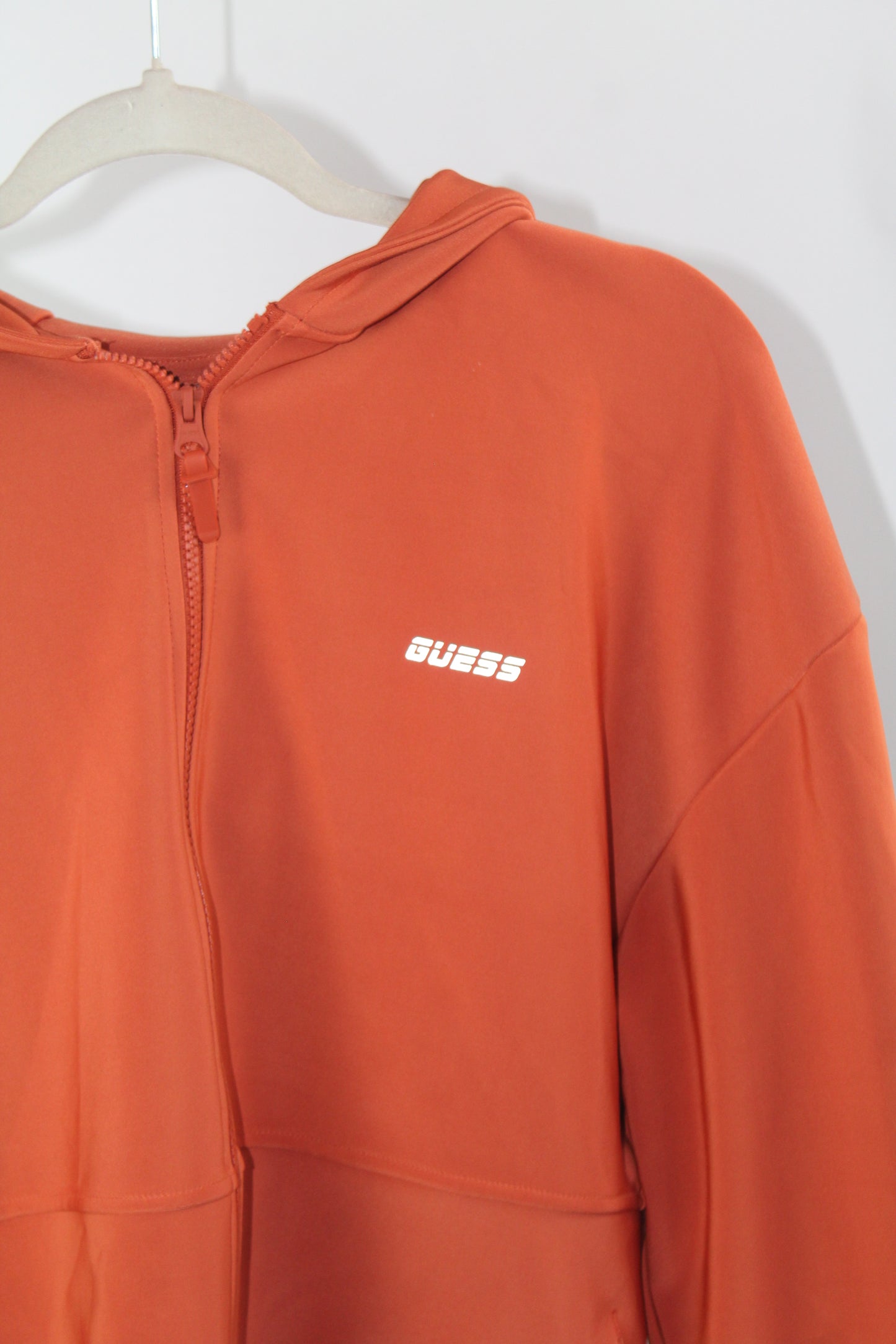 Women's Orange Vintage Guess Sweater Size Small