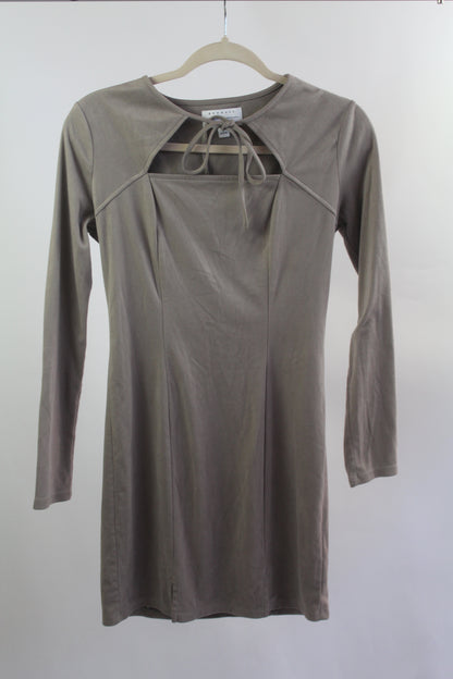 Kendall and Kylie Women's Suede Dress Size Small