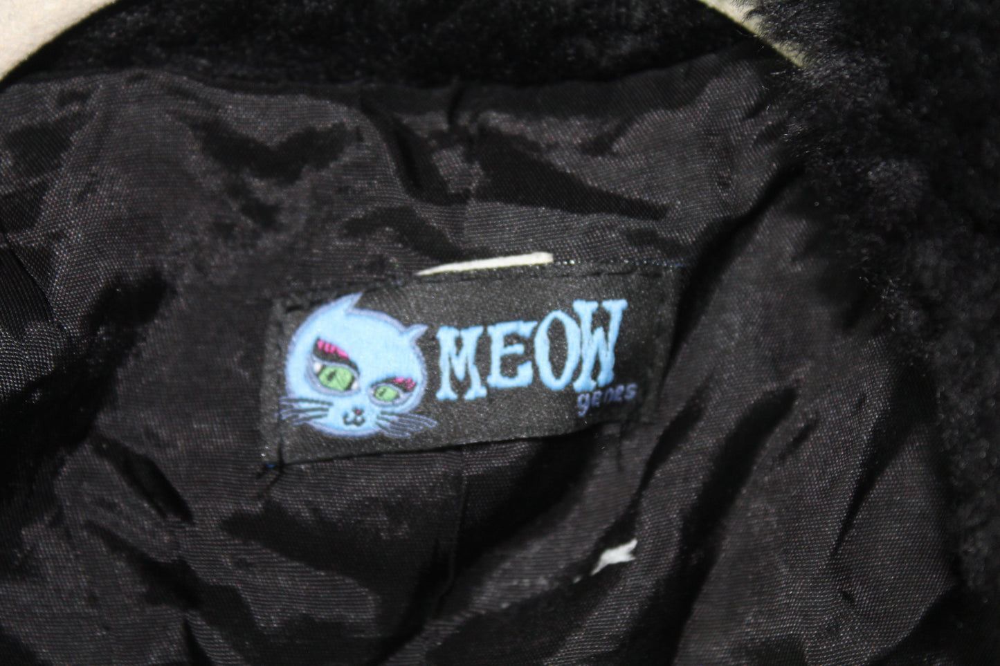 Women's Black Fur Sweater Size Large