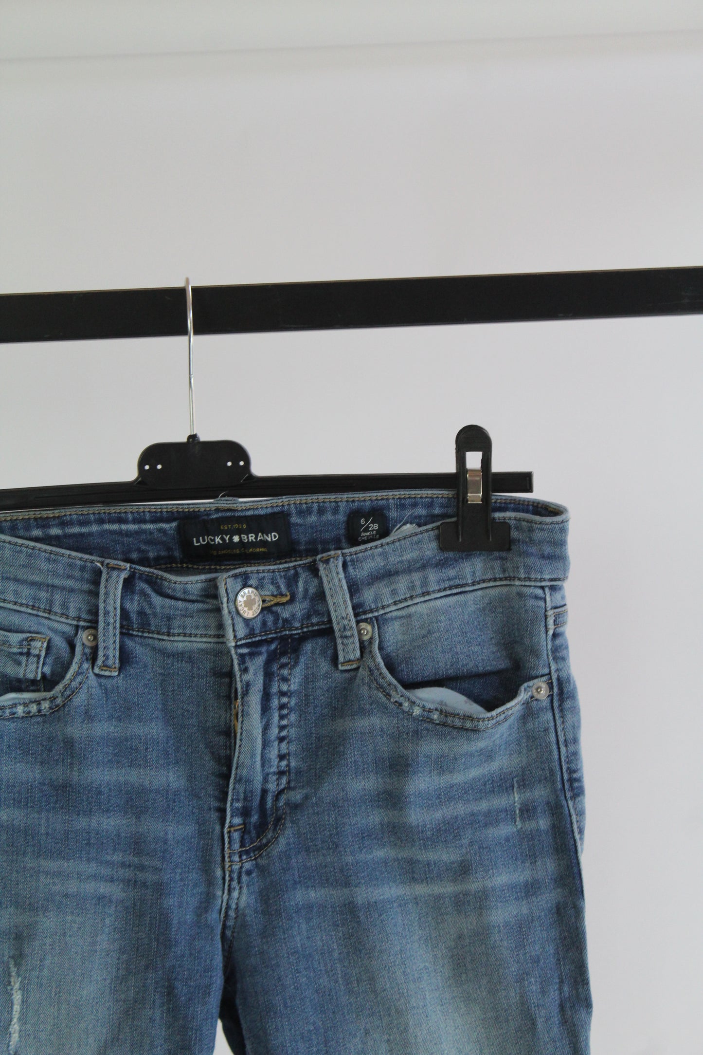 Lucky Brand Ava Skinny Light Wash Ankle Jeans Women's Size 6/28