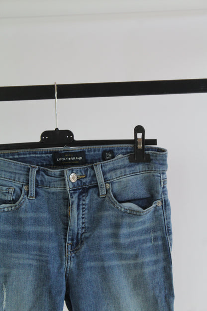 Lucky Brand Ava Skinny Light Wash Ankle Jeans Women's Size 6/28