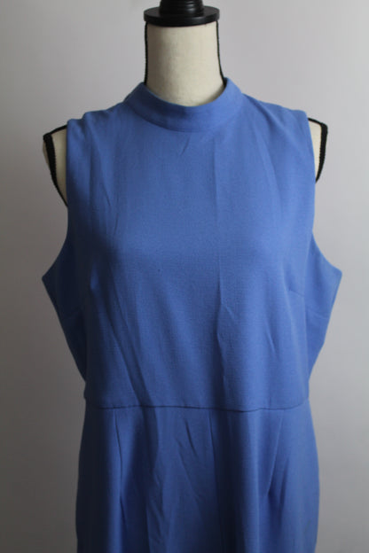 Women’s INC International Concepts Blue Sleeveless Sheath Romper – Size 12