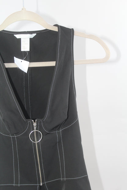 H&M Black Open Chest Top – Sizes Vary