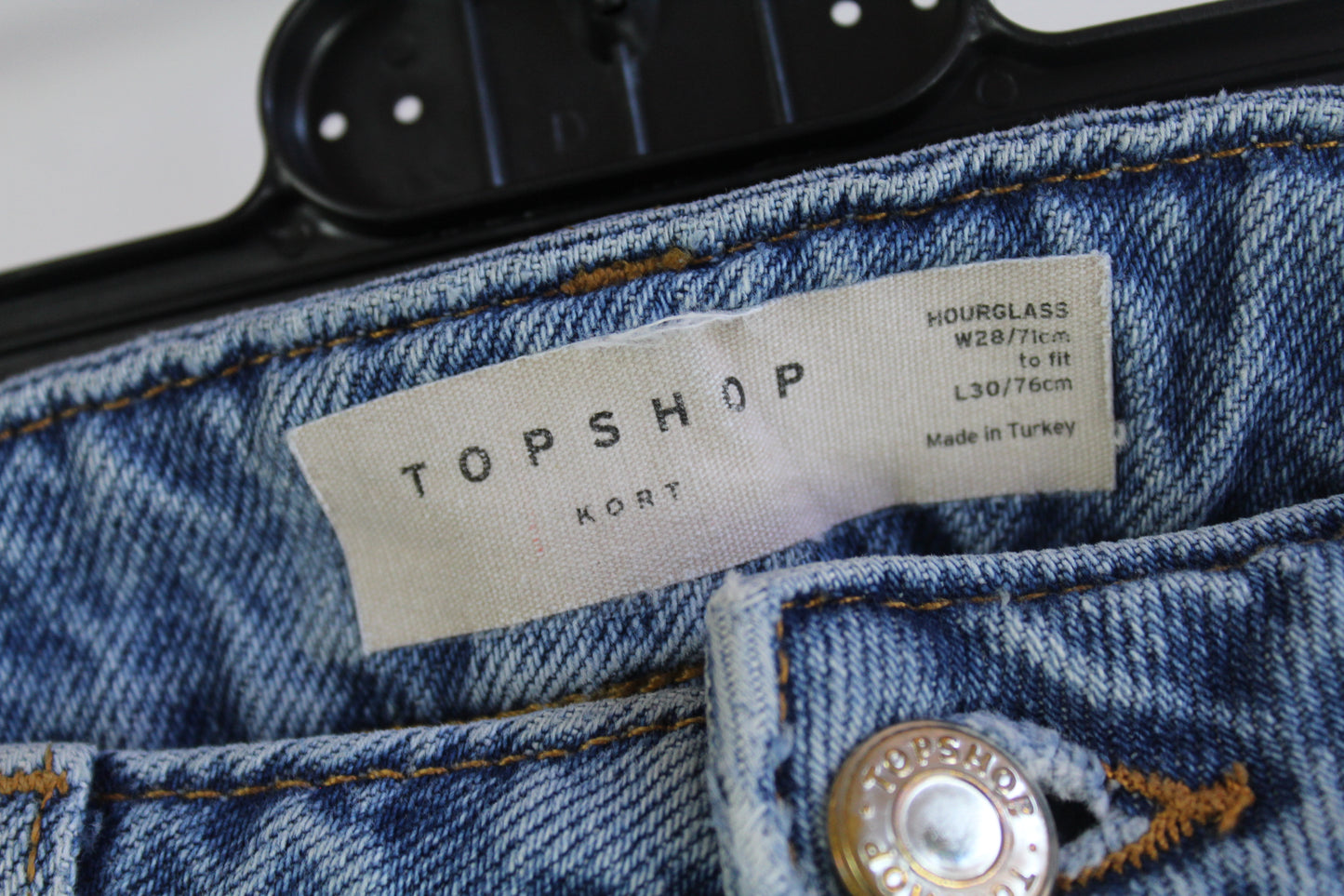 TopShop Kort Collection Medium Wash Denim Size W28 L30