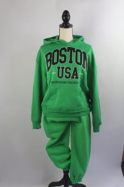 Green Refuge Women's Lounge Set Size Medium
