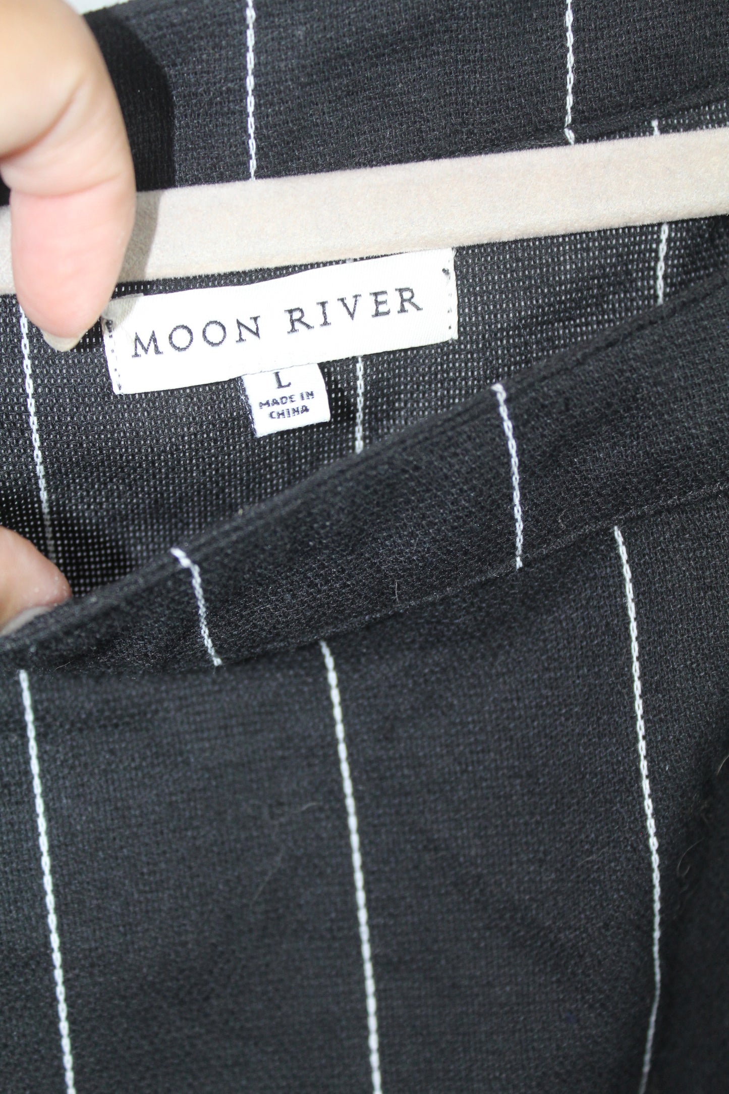 Women's Moon River Black/White Dress Size Large