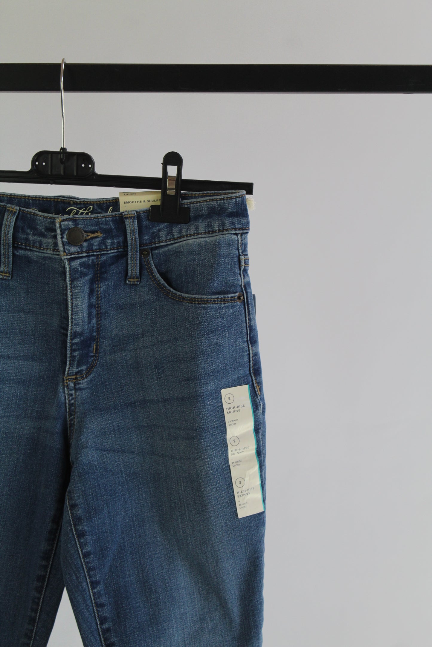 MADEWELL High Rise Skinny Jeans Women's Size 28 - Stretch Fabric