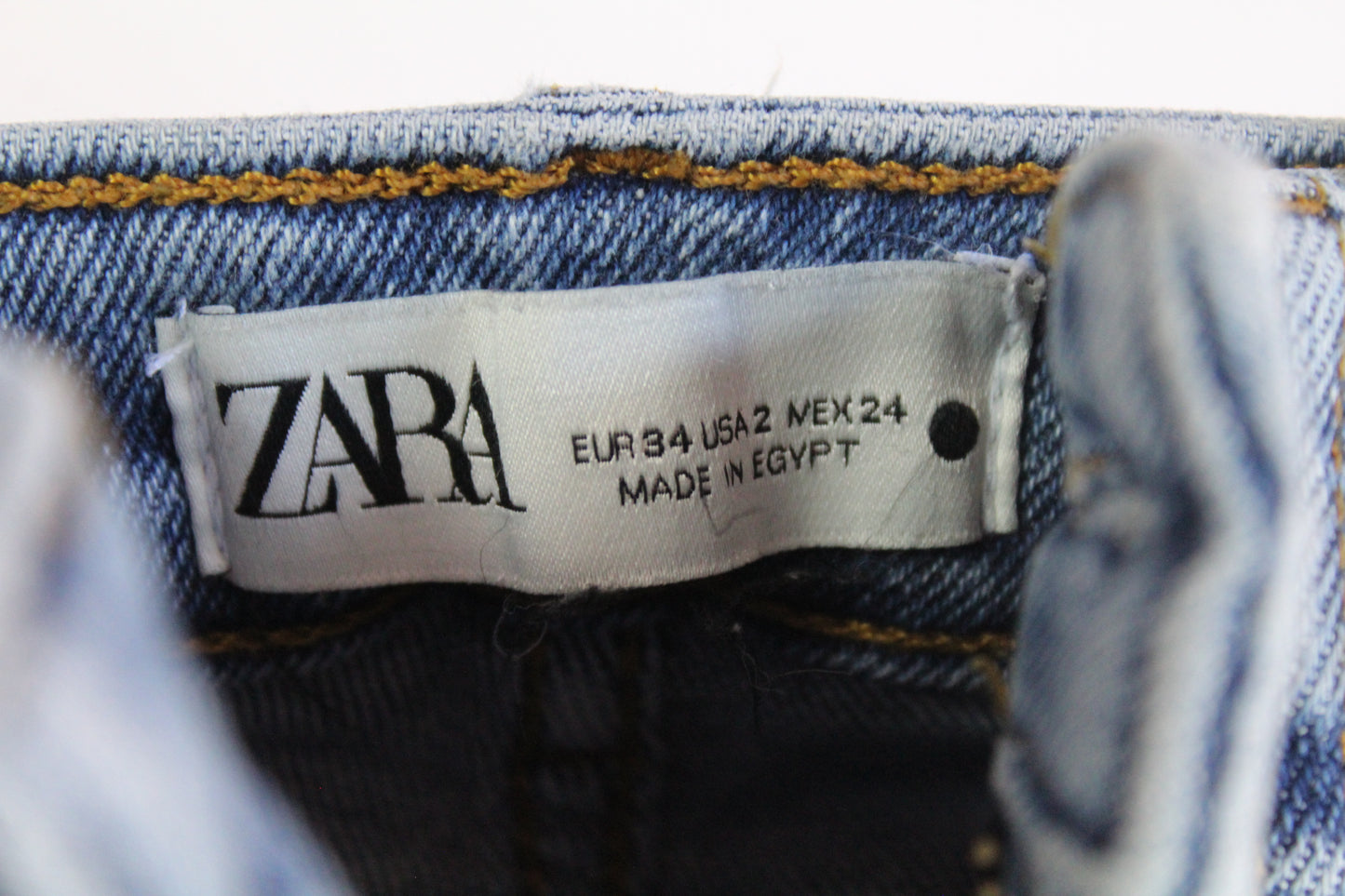 Zara Women's Medium Wash Denim Skinny Jeans Size 2