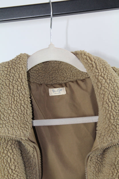 Women's Brown Teddy Jacket Coat John Galt One Size (S-L)