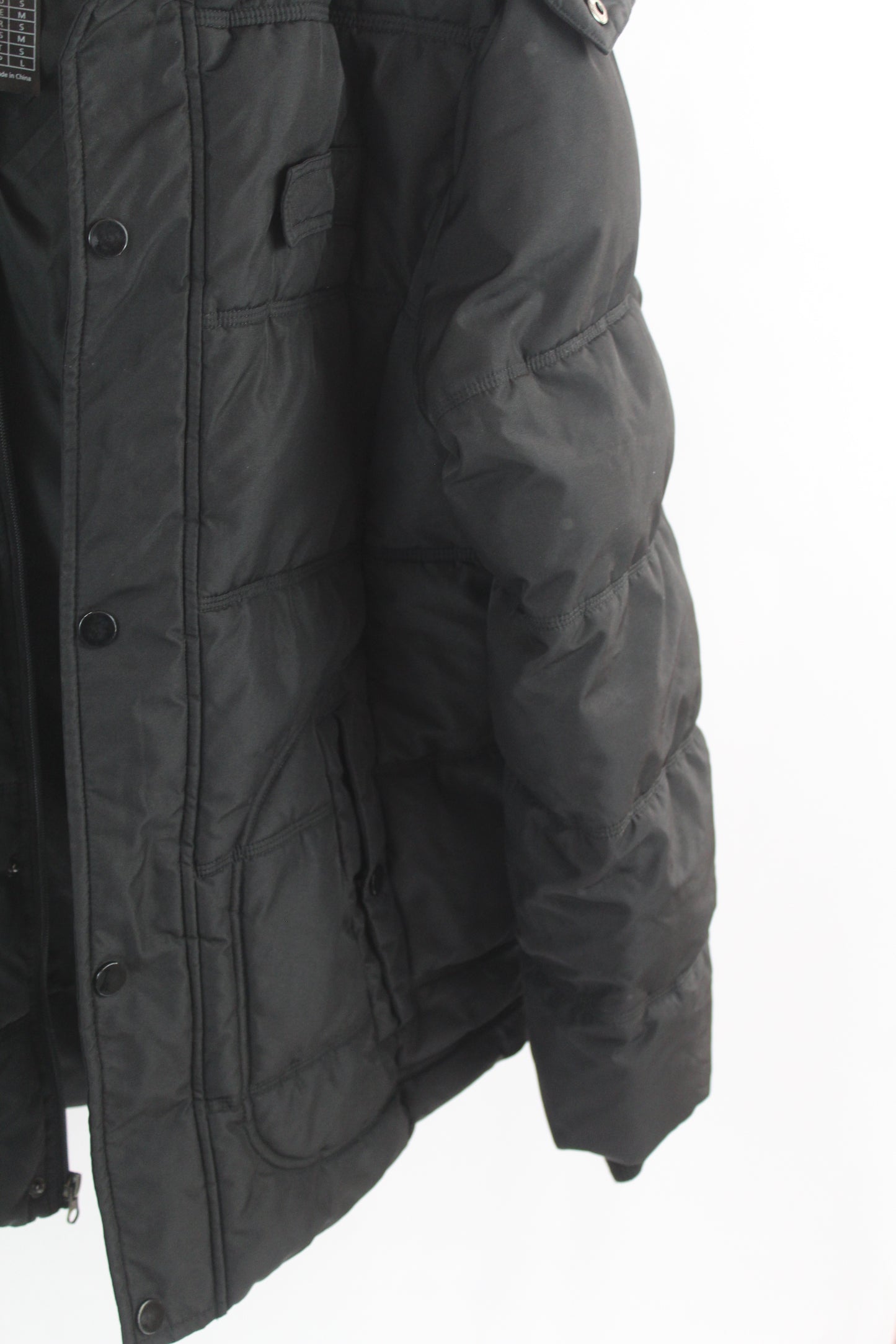 Women's Black Puffer Jacket Size Small Brand Wantdo