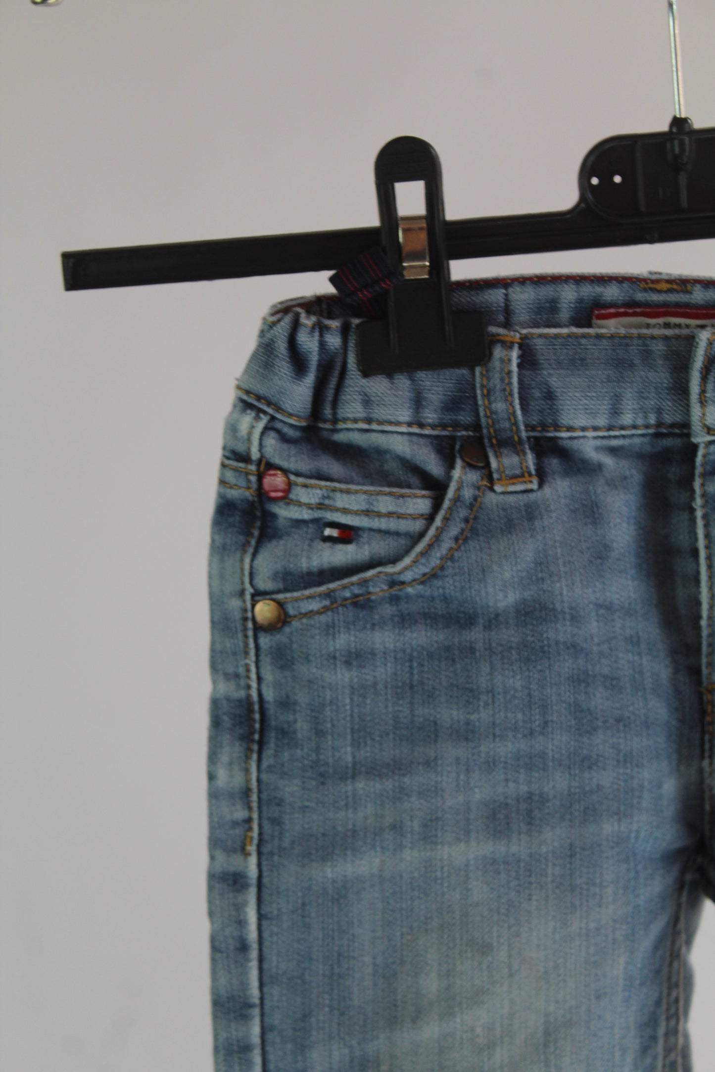 Boys Tommy Hilfiger Light Wash Denim Size 3T