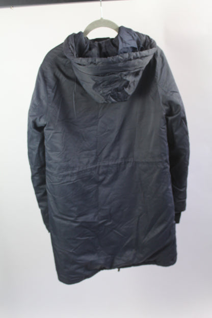 Women's Divided Blue Puffer Coat Size 8