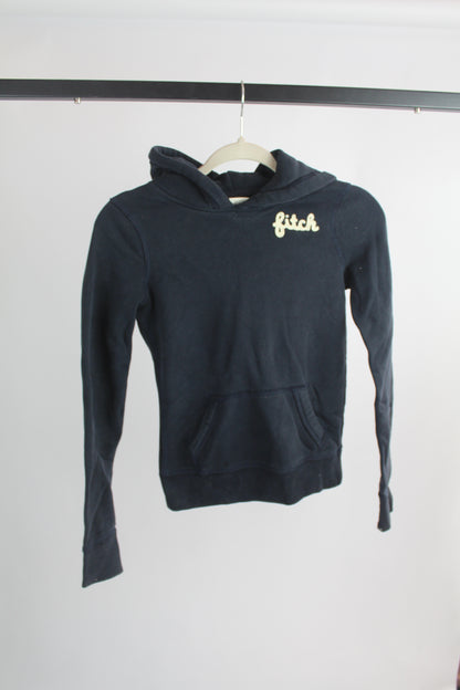 Women's Vintage Abercrombie & Fitch Blue Hoodie Size Medium
