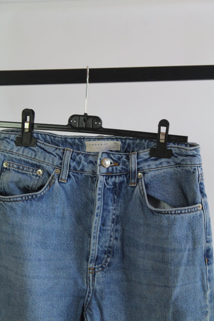 TopShop Kort Collection Medium Wash Denim Size W28 L30