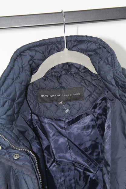 Women's Blue Puffer Jacket Marc Jacobs Size Medium