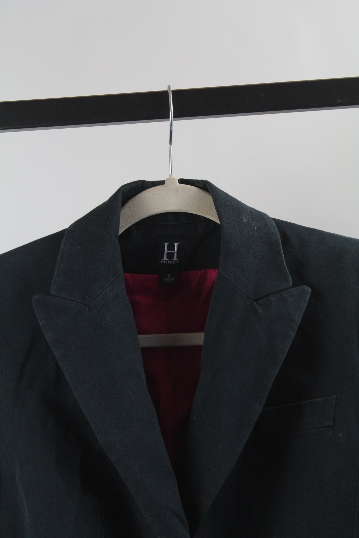 Women's Tommy Hilfiger Vintage Blue Blazer Size 2