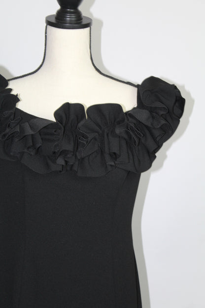 Women’s Calvin Klein Classic Black Sleeveless Dress – Size 6