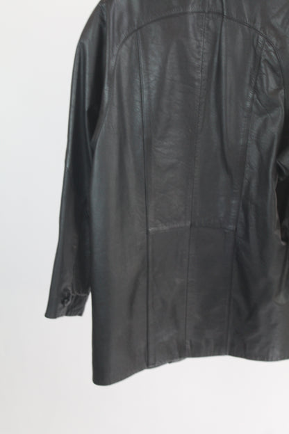 Women's Byrnes and Blaker Vintage Leather Blazer Size XS