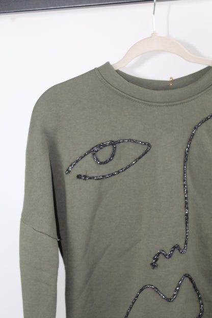 Women's Olive Green Sweater NWT One Size