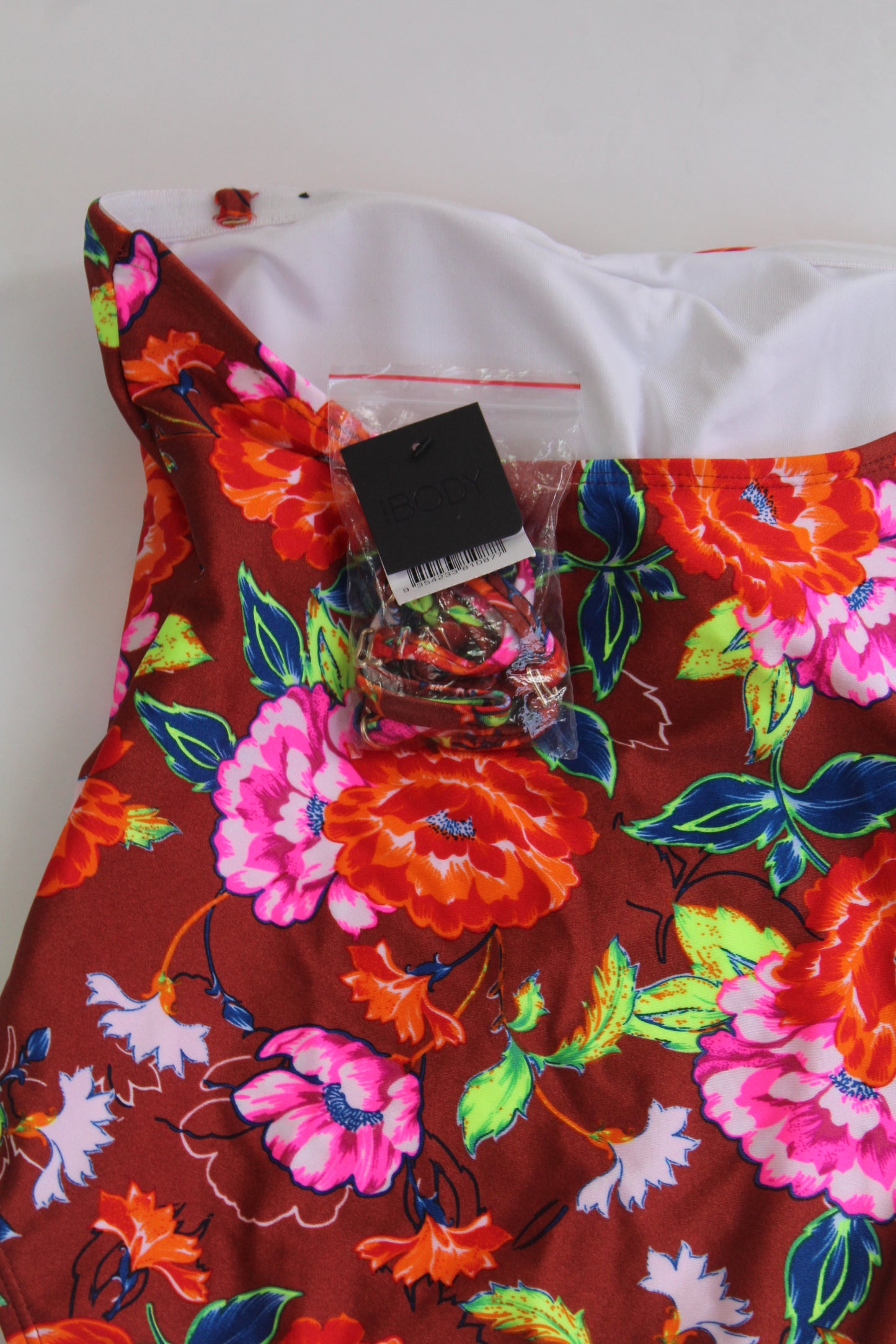 Cotton On Floral One Piece Bathing Suit - Thrifted New - Size Medium