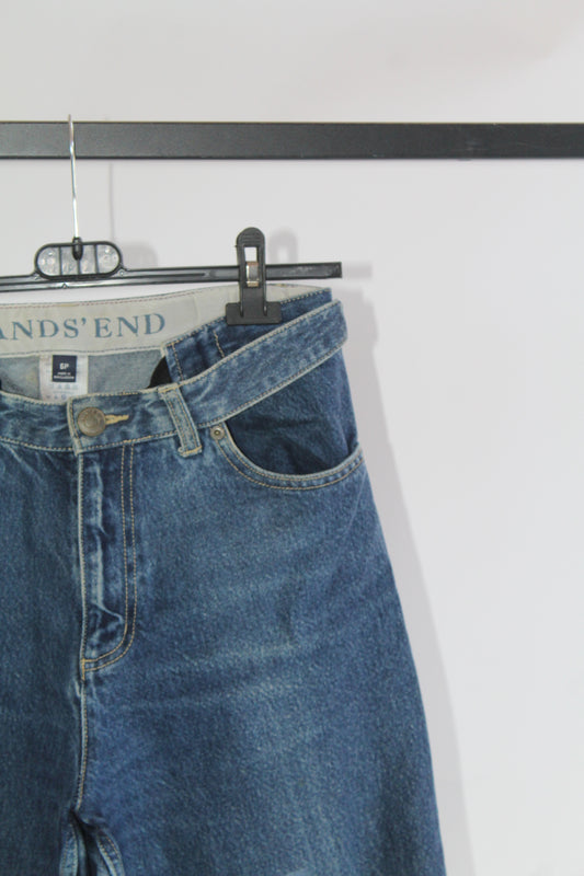 Vintage Women's Land's End Denim Pants Size 6