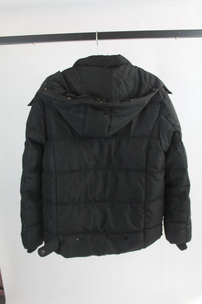Women's Black Puffer Jacket Size Small Brand Wantdo
