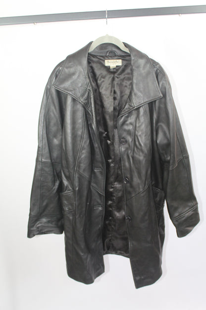 Women's Preston & York Vintage Leather Jacket Size 1X