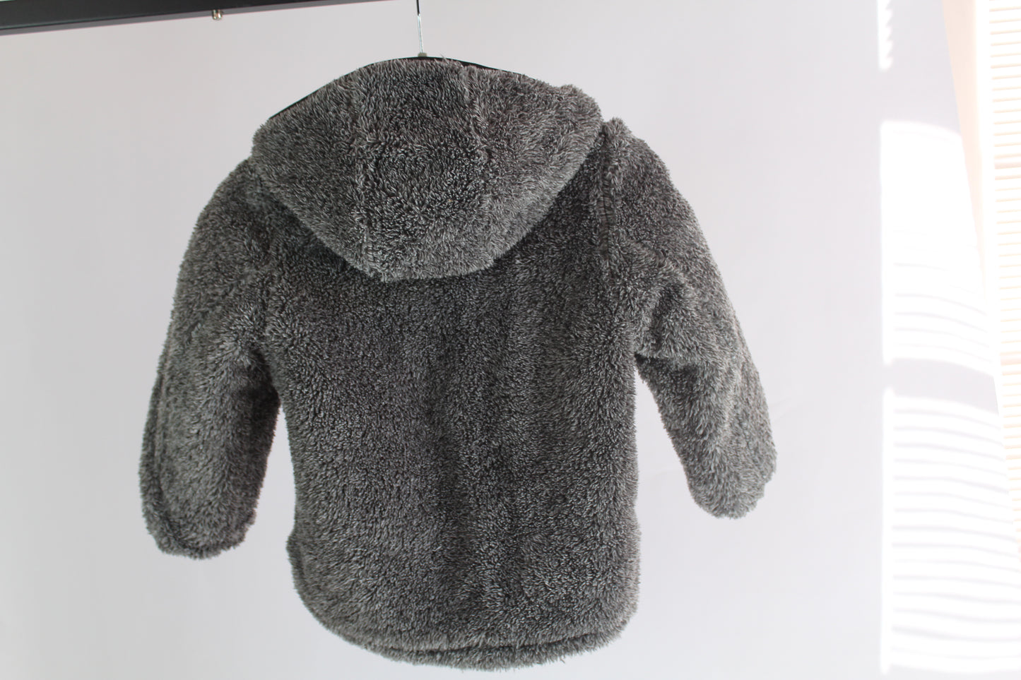 Boys Gerry Double Sided Blue/Grey Zip-Up Jacket Size 5