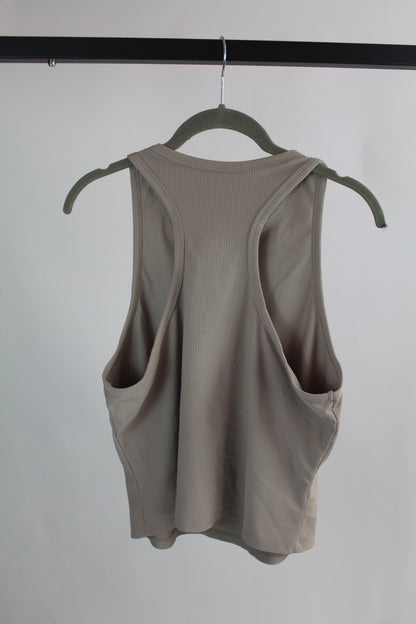 Women's Athletic Jockey Tan Top Size Medium