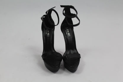 Women's Black Simmi London Heels Size 4 US 8.5