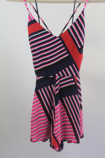 Express Women's Romper Striped Size 2