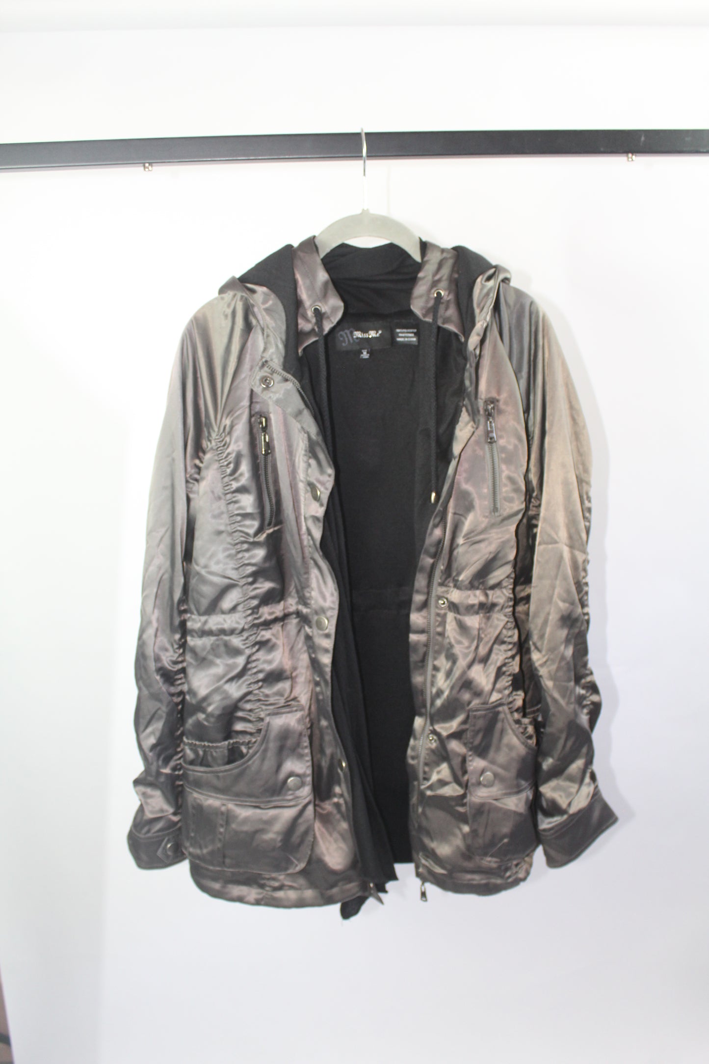 Women's Miss Me Silver Size Medium