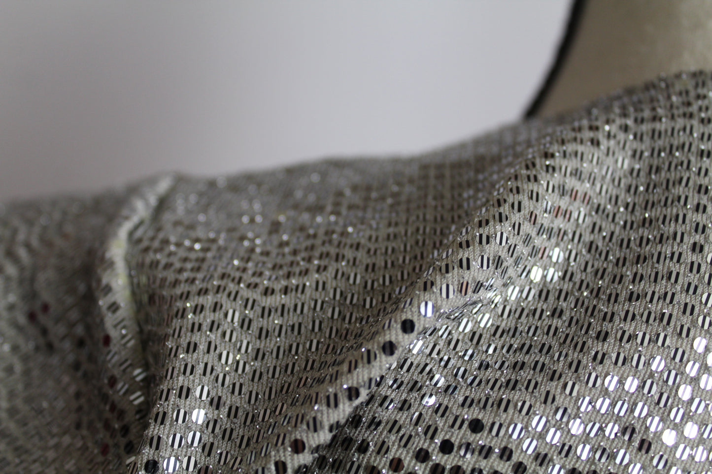 Women’s JM Studio by John Meyer Silver Sequin Dress - AS IS – Size 6