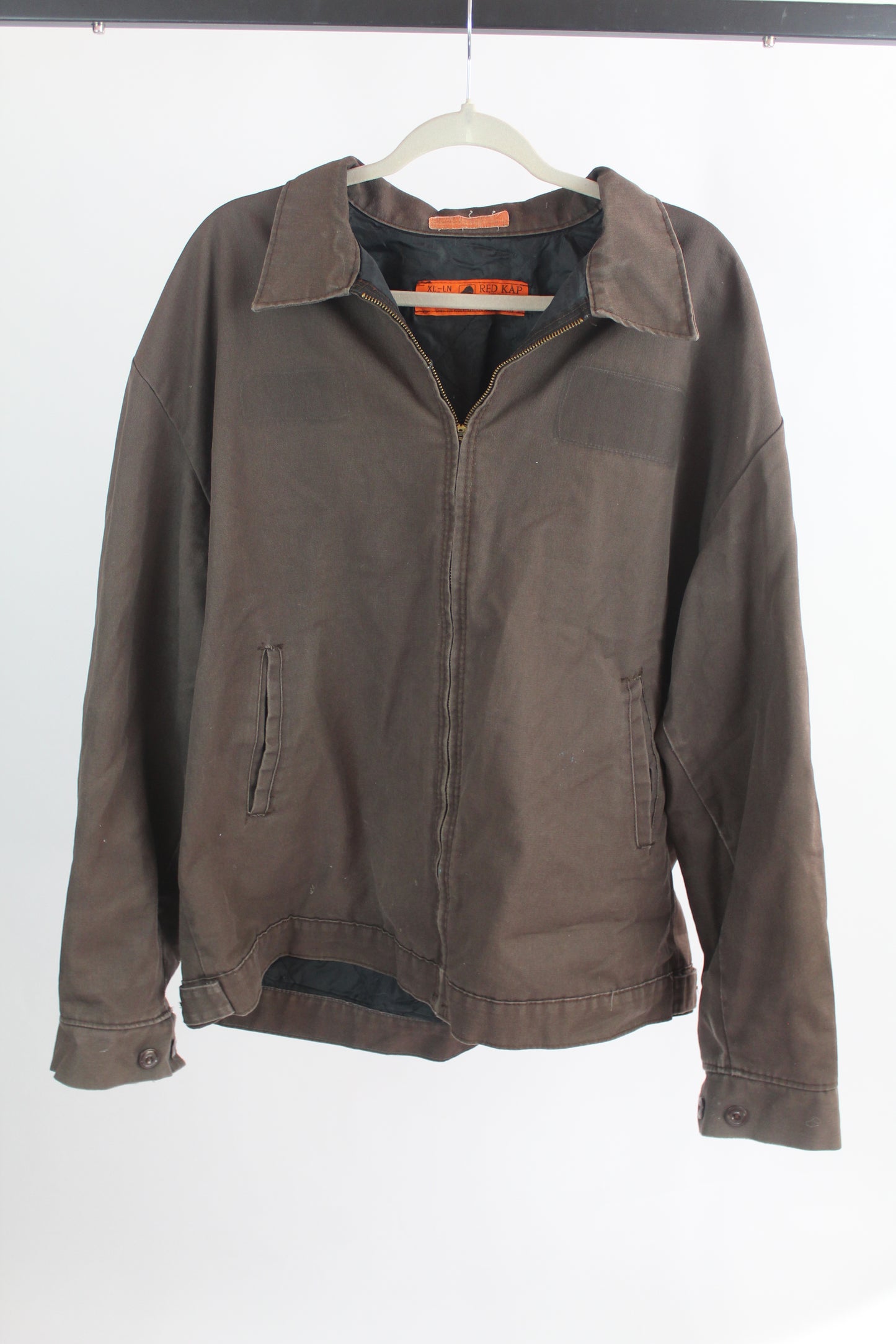 Men's Brown Utility Jacket Size XL