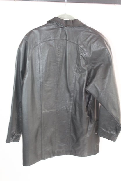 Women's Byrnes and Blaker Vintage Leather Blazer Size XS