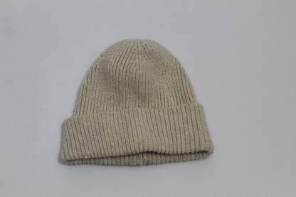 Old Navy Cream Ribbed Knit Beanie – One Size
