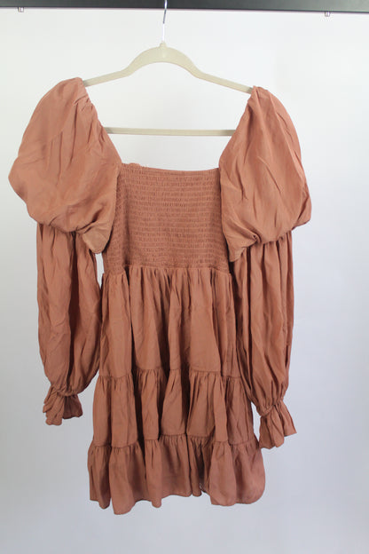Women's Mustard Seed Skort Dress Salmon Pink Size Medium