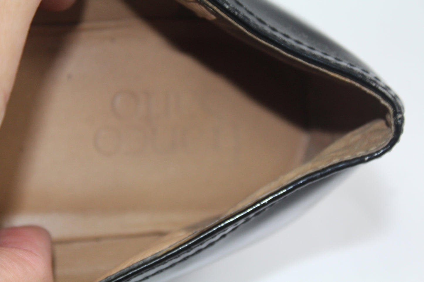 Women's Black Franco Sarto Loafers Size 7