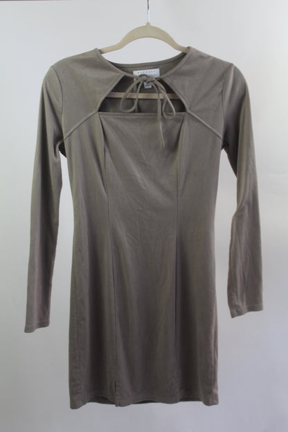 Kendall and Kylie Women's Suede Dress Size Small